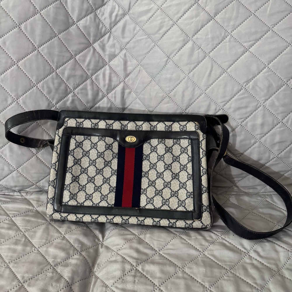 Authentic Gucci Ophidia Crossbody Canvas Bag